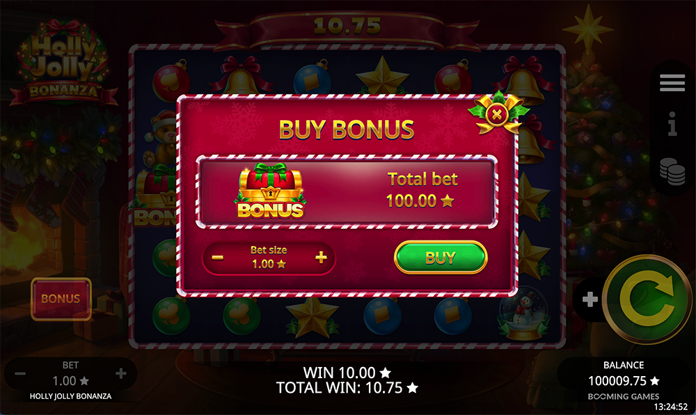 Holly Jolly Bonanza Bonuses